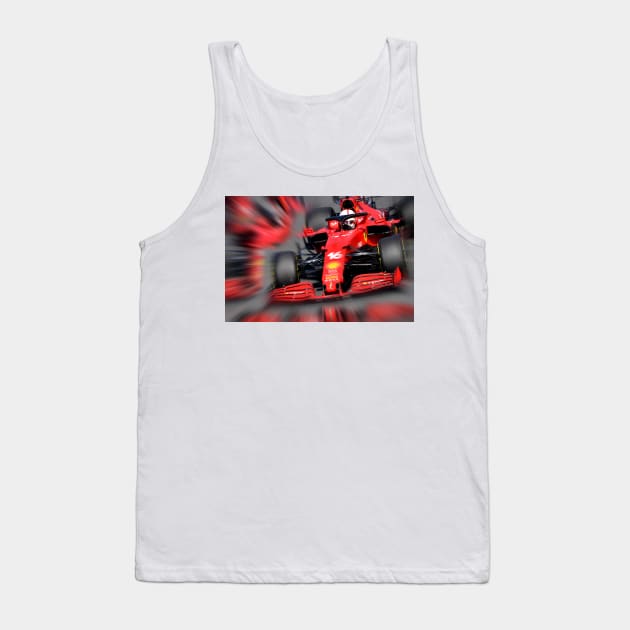 Charles Leclerc - Monaco Tank Top by DeVerviers